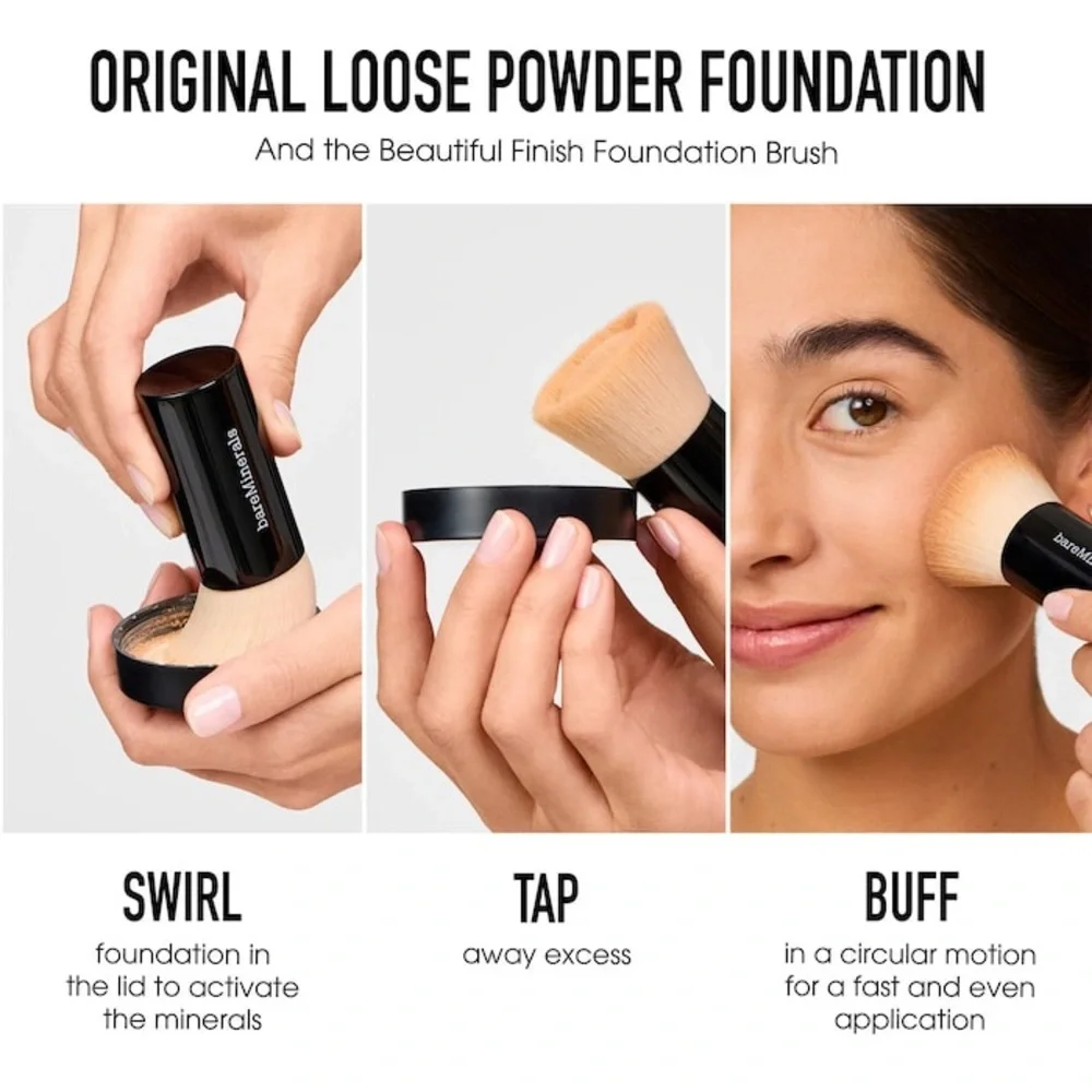 bareMinerals Original Matte Loose Foundation SPF 15 Deepest Deep 30 6g. NEW